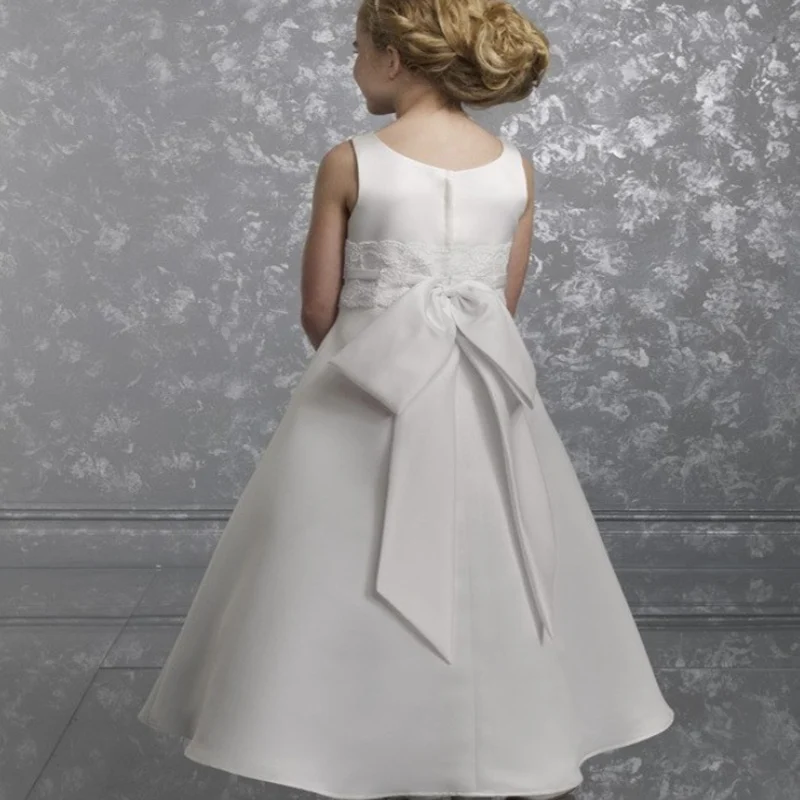 Simple Flower Girl Dresses Sleeveless Appliqué Satin Princess Girl Cute For Birthday First Holy Communion Party Dresses
Simple Flower Girl Dresses Sleeveless Appliqué Satin Princess Girl Cute For Birthday First Holy Communion Party Dresses