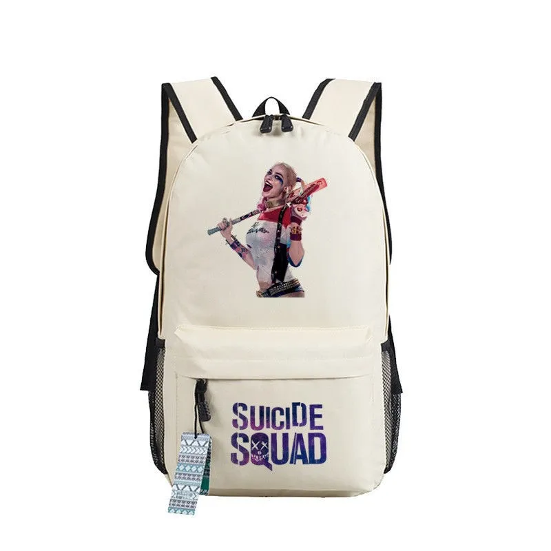 Suicide Squad Harley Quinn Joker Backpack Bag Students Laptop Book School Bag Cartoon Cospaly
Suicide Squad Harley Quinn Joker Backpack Bag Students Laptop Book School Bag Cartoon Cospaly