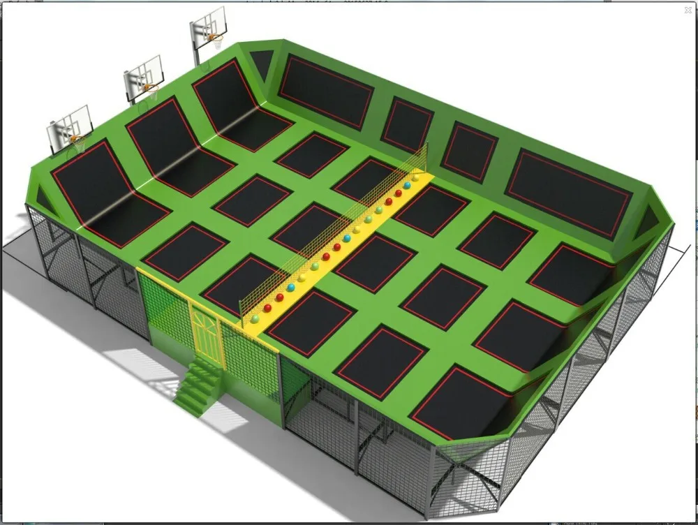 12*17m trampoline park, big trampoline center, customized designed and produced
12*17m trampoline park, big trampoline center, customized designed and produced