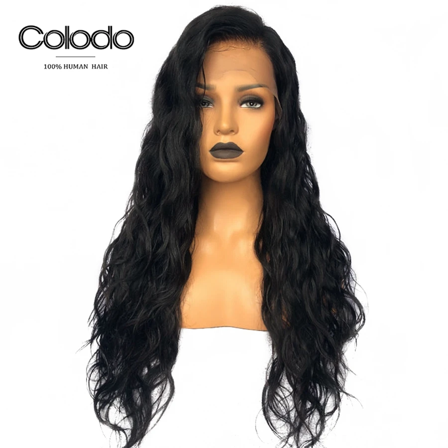 COLODO 24" Glueless Full Lace Wigs Brazilian Remy Wigs With Baby Hair 150% Density Long Wavy Human Hair Wigs For Black Women
COLODO 24" Glueless Full Lace Wigs Brazilian Remy Wigs With Baby Hair 150% Density Long Wavy Human Hair Wigs For Black Women