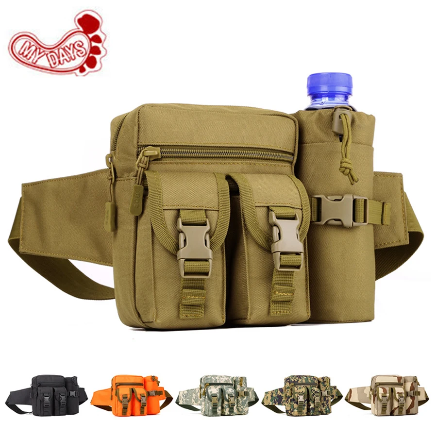 Outdoor Multifunctional Tactical Waist Bag Men Hunting Belt Waist Pack EDC Utility Bag with Water Bottle Carrier Riding Hiking
Outdoor Multifunctional Tactical Waist Bag Men Hunting Belt Waist Pack EDC Utility Bag with Water Bottle Carrier Riding Hiking