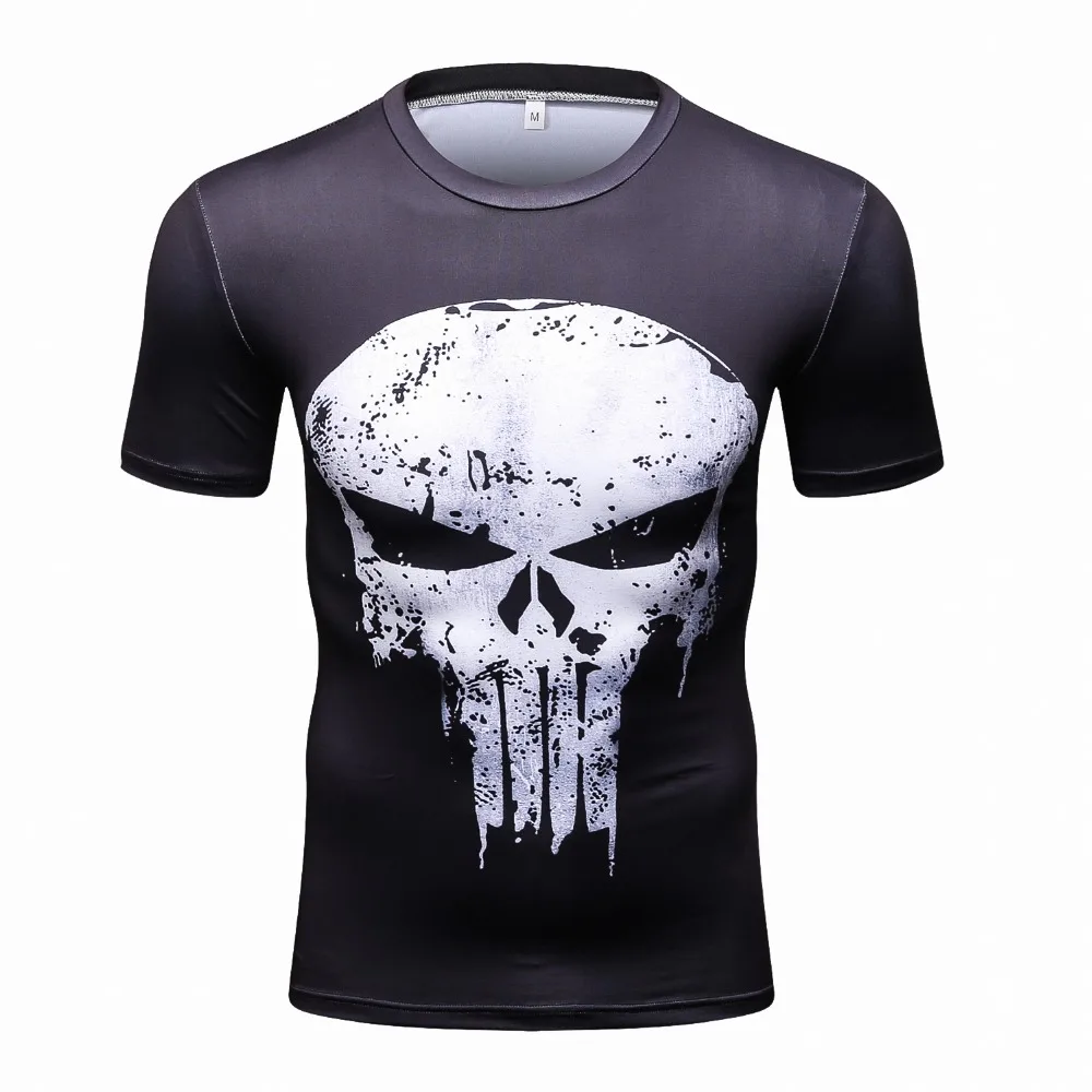 Compression Shirts Men 3D Printed T-shirts Short Sleeve Cosplay Fitness Body Building Male Tops Punk Skull Skeleton
Compression Shirts Men 3D Printed T-shirts Short Sleeve Cosplay Fitness Body Building Male Tops Punk Skull Skeleton