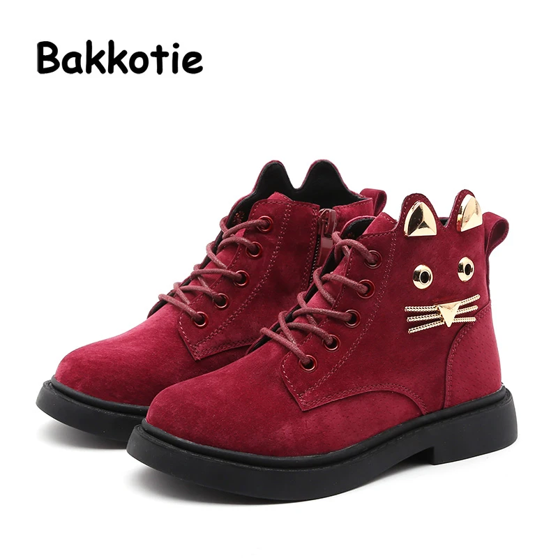Bakkotie 2018 Winter New Fashion Children Black Warm Shoes Baby Girl Genuine Leather Boots Kid Cat Brand Soft Ankle Shoes
Bakkotie 2018 Winter New Fashion Children Black Warm Shoes Baby Girl Genuine Leather Boots Kid Cat Brand Soft Ankle Shoes