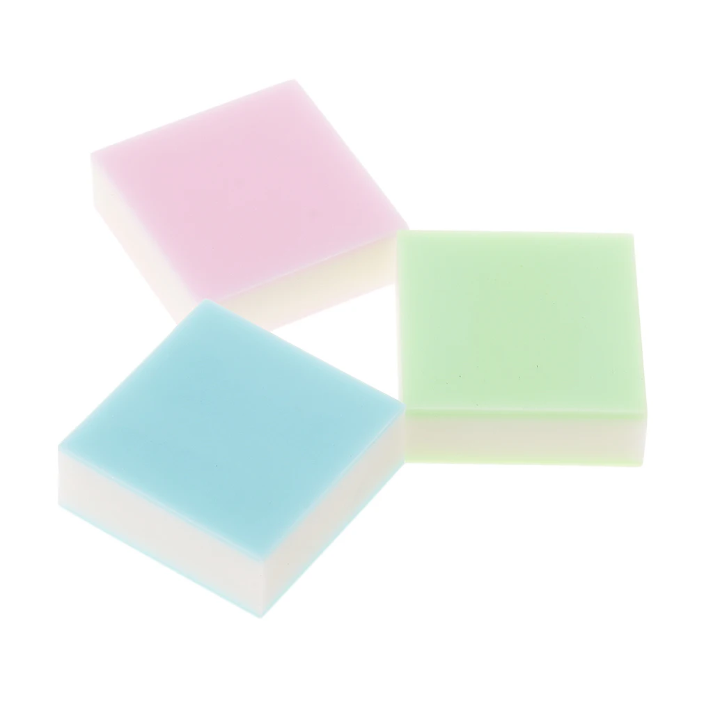 3 pcs Crystal Jelly Rubber Blocks Rubber Stamp DIY Sculpture Tool for Scrapbooking Postcards Invitation Cards DIY Project 3cm 3 pcs Crystal Jelly Rubber Blocks Rubber Stamp DIY Sculpture Tool for Scrapbooking Postcards Invitation Cards DIY Project 3cm