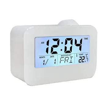 Digital Display Thermometer Humidity Clock Voice Control Digital Projection Alarm Clock Snooze Function Digitale Wandklok 52w337
Digital Display Thermometer Humidity Clock Voice Control Digital Projection Alarm Clock Snooze Function Digitale Wandklok 52w337