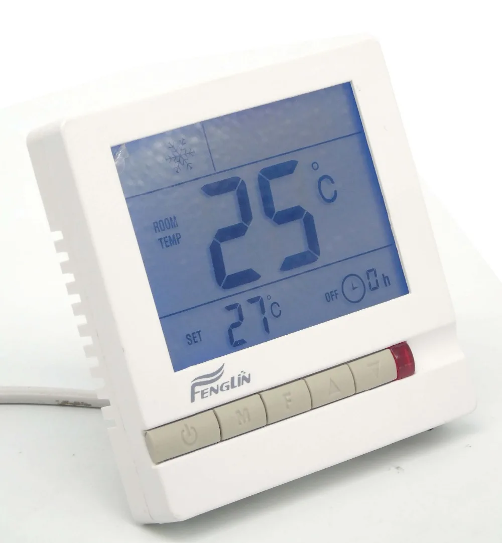 Delay Compressor protection LCD Digital Air Conditioner Hot and cold Thermostat for Fan Coil Unit
Delay Compressor protection LCD Digital Air Conditioner Hot and cold Thermostat for Fan Coil Unit