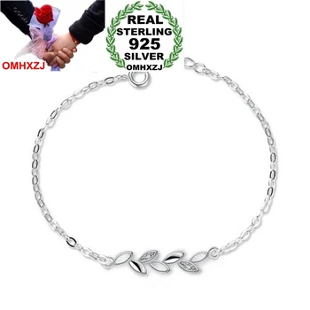 OMHXZJ Wholesale Sweet Fashion Lovely For Woman Girl Wedding Gift Fresh Leaves Zircon 925 Sterling Silver Bracelet Bangle SZ102
OMHXZJ Wholesale Sweet Fashion Lovely For Woman Girl Wedding Gift Fresh Leaves Zircon 925 Sterling Silver Bracelet Bangle SZ102