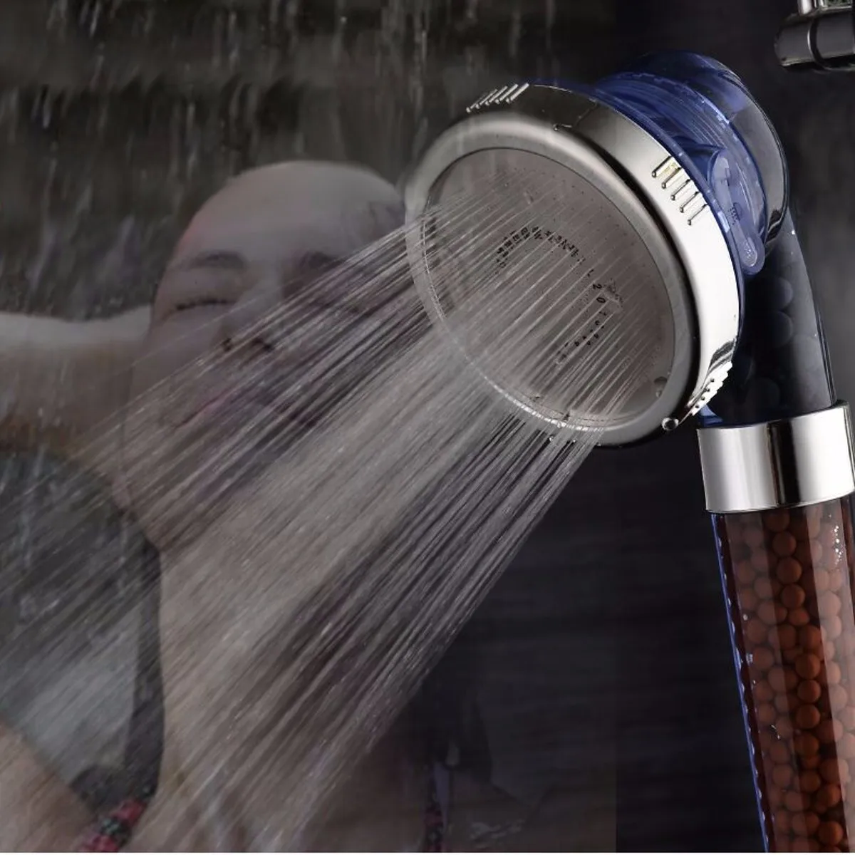Adjustable Jetting Shower Healthy Negative Ion SPA Filter High Pressure Water Saving Handheld Shower Head with Shower Hose
Adjustable Jetting Shower Healthy Negative Ion SPA Filter High Pressure Water Saving Handheld Shower Head with Shower Hose