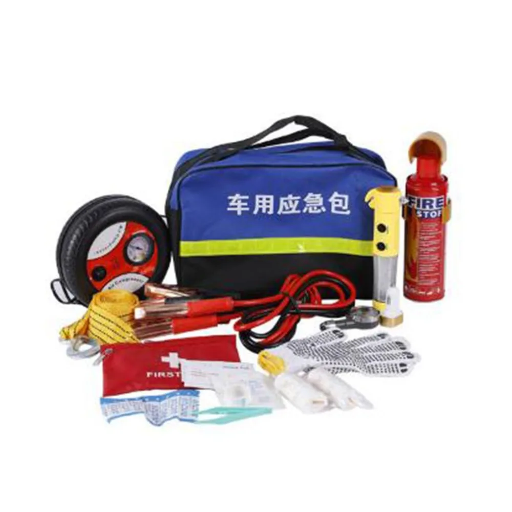 Vehicle Emergency Rescue Bag Automobile Truck Tire Pressure Gauge Tool Kit Maintenance Tools First Aid Kit Safety Hammer
Vehicle Emergency Rescue Bag Automobile Truck Tire Pressure Gauge Tool Kit Maintenance Tools First Aid Kit Safety Hammer