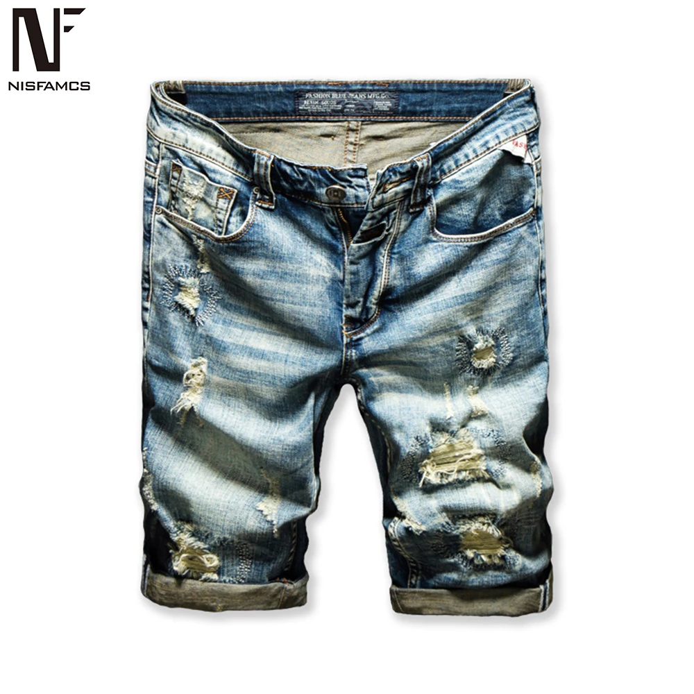 Fitness Hip Hop Jeans Plus Size Vintage Streetwear Men Beach Punk Rock Shorts 2019 Skinny Jeans For Men Summer Casual Swimwear
Fitness Hip Hop Jeans Plus Size Vintage Streetwear Men Beach Punk Rock Shorts 2019 Skinny Jeans For Men Summer Casual Swimwear