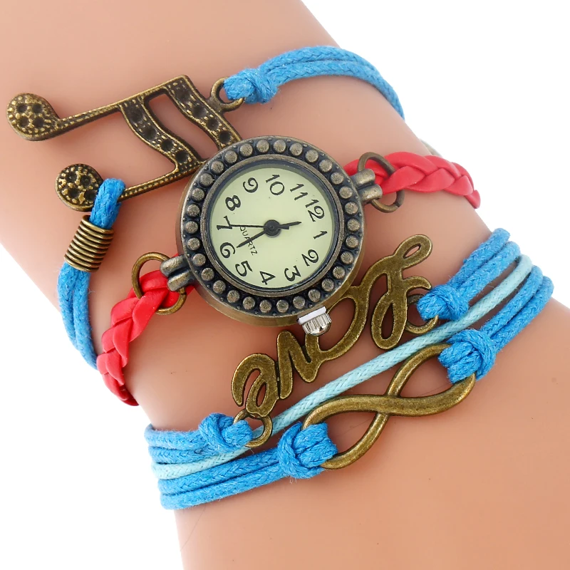Gnova Platinum Multilayer Paracord Bracelet Watch Charm Music Melody Note Love Vintage Fashion Rhinestone Wristwatch Quartz A896
Gnova Platinum Multilayer Paracord Bracelet Watch Charm Music Melody Note Love Vintage Fashion Rhinestone Wristwatch Quartz A896