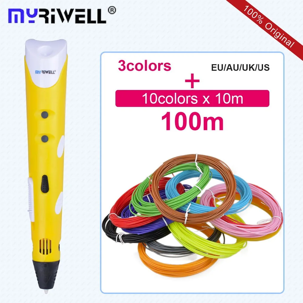 Myriwell 3d pen Creative 3D Printing Pens Intelligence Drawing 3d printer pen With ABS Filament 3D Best Gift for Kids Printer
Myriwell 3d pen Creative 3D Printing Pens Intelligence Drawing 3d printer pen With ABS Filament 3D Best Gift for Kids Printer