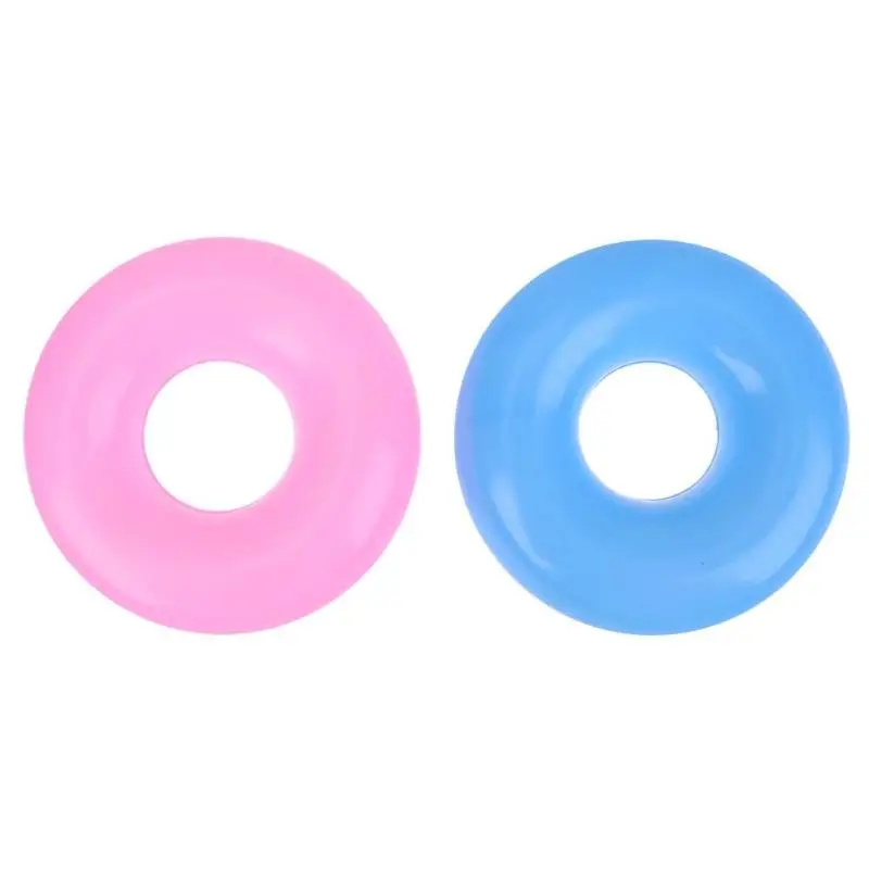 Горячая Распродажа надувной мини Буй с принтом утки Розовая/Синяя игрушка для