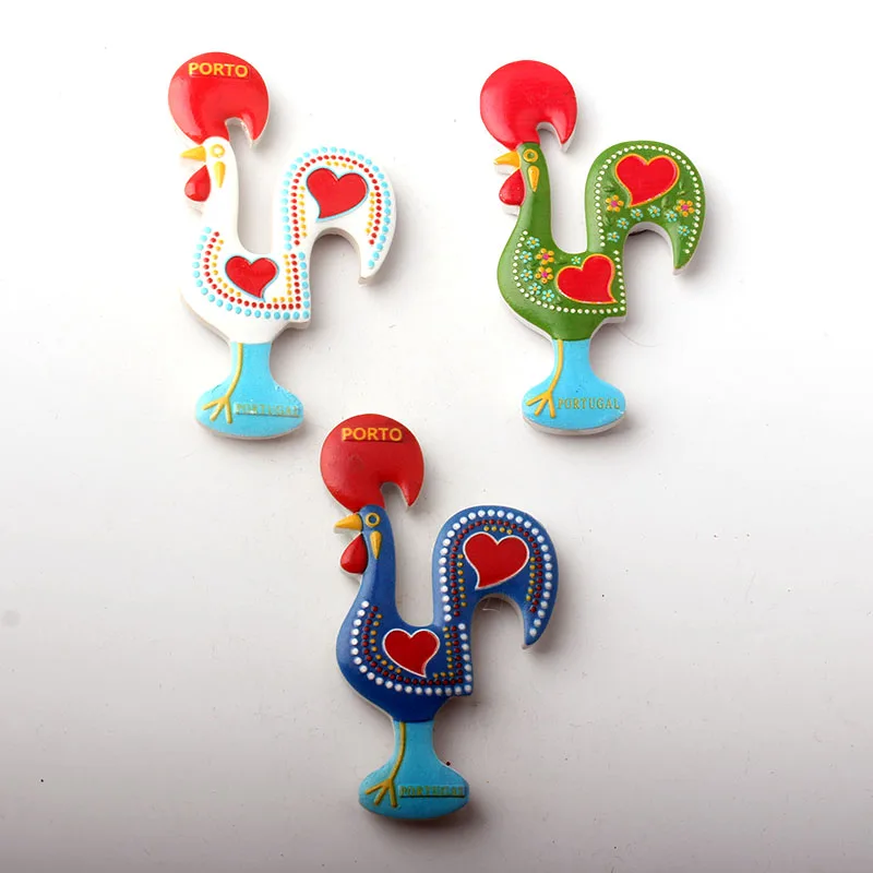 Resin 3D Portugal Cock Travel Tourist Souvenirs Refrigerator Magnets Fridge Magnet Home Decor
Resin 3D Portugal Cock Travel Tourist Souvenirs Refrigerator Magnets Fridge Magnet Home Decor