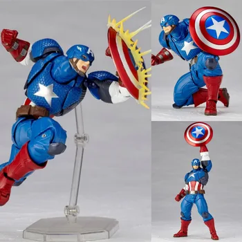 movie game Avengers Revoltech Series NO.007 Captain America Figure Avengers Assemble Figure Doll PVC Action Figure Model Toy
movie game Avengers Revoltech Series NO.007 Captain America Figure Avengers Assemble Figure Doll PVC Action Figure Model Toy