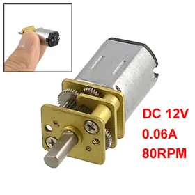 Uxcell Hot Sale 1PCS M20 12V 0.06A 80RPM 5Kg.cm Electric Speed Reducing DC Geared Motor
Uxcell Hot Sale 1PCS M20 12V 0.06A 80RPM 5Kg.cm Electric Speed Reducing DC Geared Motor