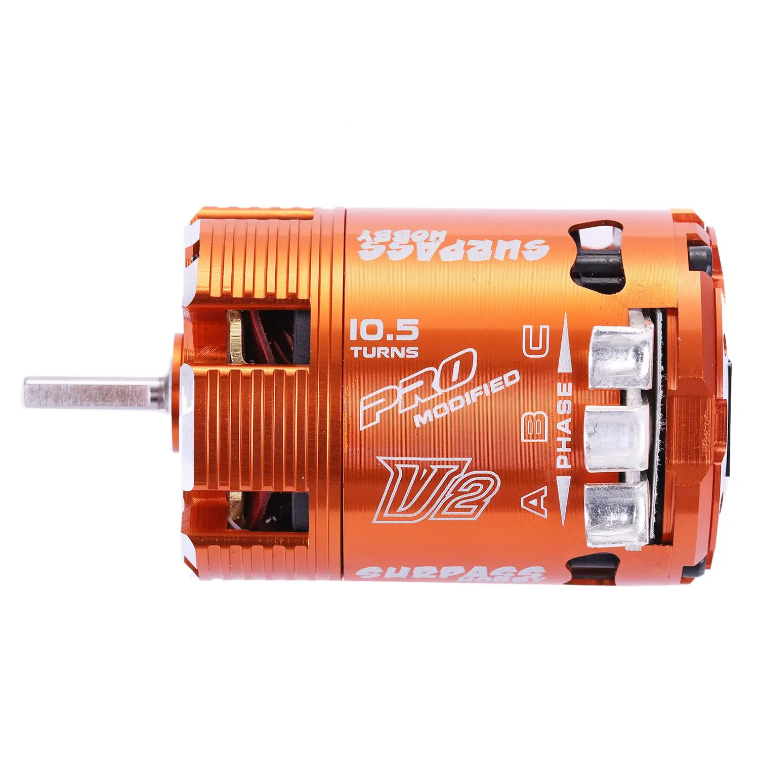 SURPASS HOBBY 540 10.5T Modified 3450KV Sensored Brushless Timing Adjustable Motor
SURPASS HOBBY 540 10.5T Modified 3450KV Sensored Brushless Timing Adjustable Motor
