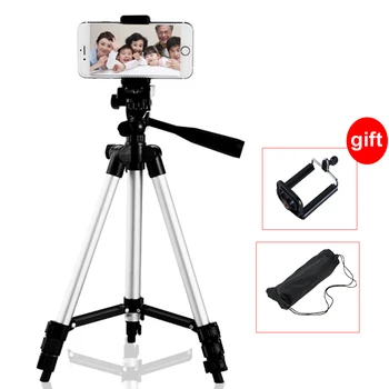 Portable Lightweight Aluminum Camera 3-Way Head Tripod Mobile Phone Tripod+ Carry Bag+Phone Holder for Canon Sony Nikon iPhone
Portable Lightweight Aluminum Camera 3-Way Head Tripod Mobile Phone Tripod+ Carry Bag+Phone Holder for Canon Sony Nikon iPhone