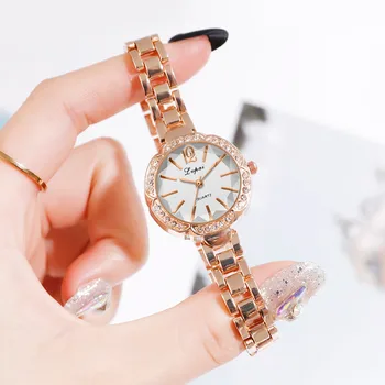 Small European Simple Casual Delicate Bracelet Watch ladies women Wrist watches Dress watch gifts Wrist Party decoration rose
Small European Simple Casual Delicate Bracelet Watch ladies women Wrist watches Dress watch gifts Wrist Party decoration rose