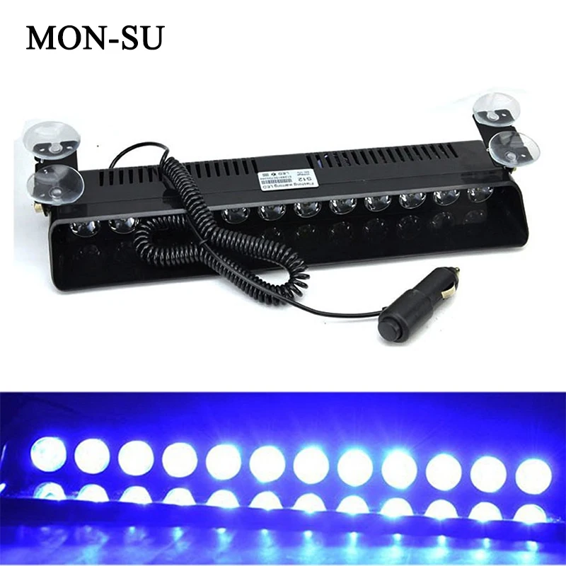 MON-SU 1 Set 12LED Strobe Light Car Flash Signal Emergency Fireman Police Beacon Warning Light S12 Spotlight Red Blue White
MON-SU 1 Set 12LED Strobe Light Car Flash Signal Emergency Fireman Police Beacon Warning Light S12 Spotlight Red Blue White