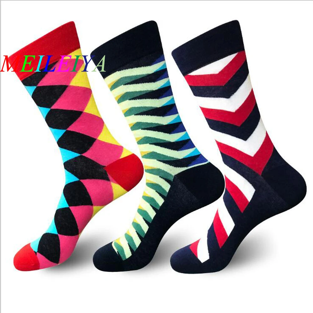 MEI LEI YA High Quality Men's Socks Happy Style Men's Socks Personality Middle Tube Art Socks Harajuku Pattern 1 Pair = 2 Pieces
MEI LEI YA High Quality Men's Socks Happy Style Men's Socks Personality Middle Tube Art Socks Harajuku Pattern 1 Pair = 2 Pieces