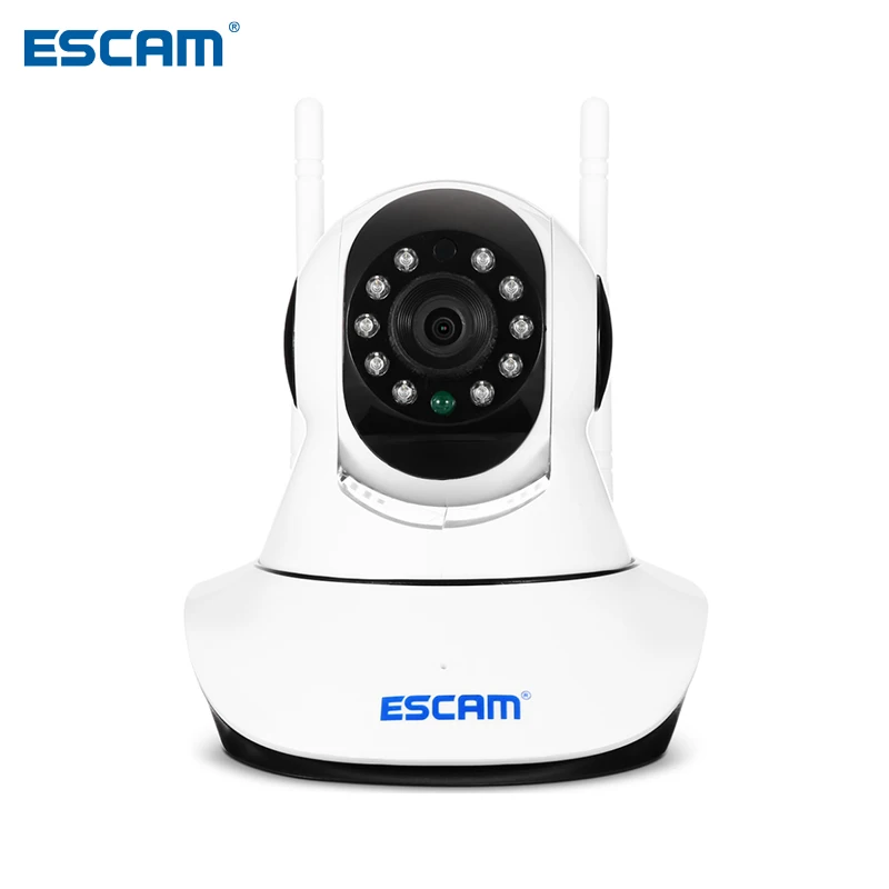 

ESCAM G02 Dual Antenna 720P Pan/Tilt WiFi IP IR Camera Support ONVIF Max Up To 128GB Video Monitor Ip Camera Home Security