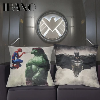 45*45cm Superhero Cushion Cover Soft Breathable Velvet Sofa Car Decor Throw Pillow Case Decorative Living Home Bedding Room
45*45cm Superhero Cushion Cover Soft Breathable Velvet Sofa Car Decor Throw Pillow Case Decorative Living Home Bedding Room