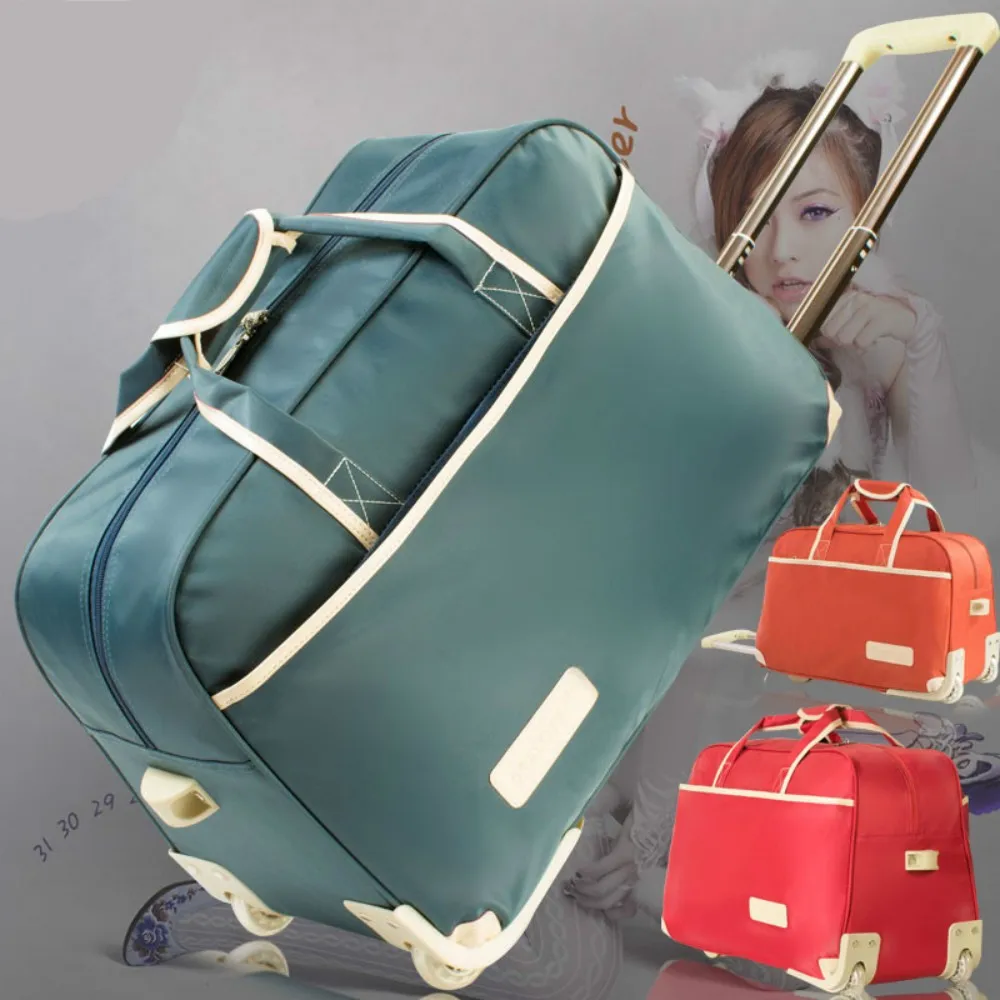New Fashion Women Trolley Luggage Rolling Suitcase Brand Casual Thickening Rolling Case Travel Bag on Wheels Luggage Suitcase
New Fashion Women Trolley Luggage Rolling Suitcase Brand Casual Thickening Rolling Case Travel Bag on Wheels Luggage Suitcase