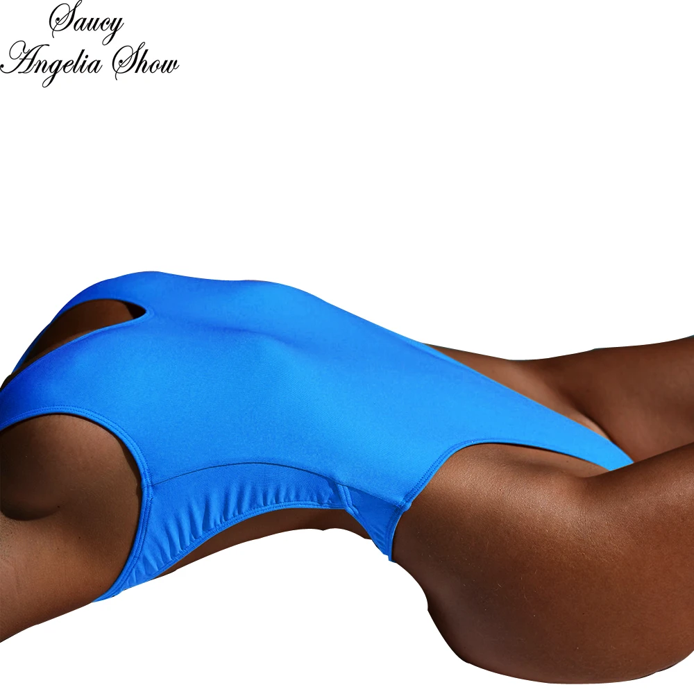 SAUCY ANGELIA Women Swimwear Sexy Blue One Piece Swimsuit High Waist Bodysuits Thong Bathing Suits Femme Monokinis G-String S-XL
SAUCY ANGELIA Women Swimwear Sexy Blue One Piece Swimsuit High Waist Bodysuits Thong Bathing Suits Femme Monokinis G-String S-XL
