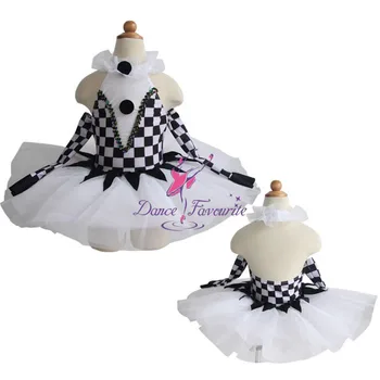 Black and White Cheker Spandex Ballet Costume Tutu, Child stage Performance Ballet Costume Tutu
Black and White Cheker Spandex Ballet Costume Tutu, Child stage Performance Ballet Costume Tutu