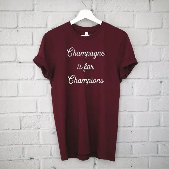 100% cotton high quality clothing Champagne is for Champions T-Shirt, Champagne Shirt, Mimosa Shirtn christmas gift -D950
100% cotton high quality clothing Champagne is for Champions T-Shirt, Champagne Shirt, Mimosa Shirtn christmas gift -D950