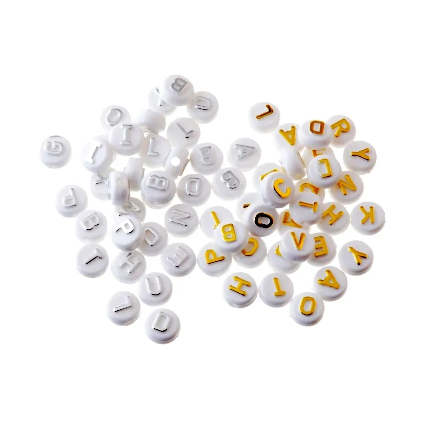 Hot 100pcs 10x6mm Alphabet Letter Charm Acrylic Spacer Beads Wooden Beads For Baby Smooth Jewelry Making DIY
Hot 100pcs 10x6mm Alphabet Letter Charm Acrylic Spacer Beads Wooden Beads For Baby Smooth Jewelry Making DIY
