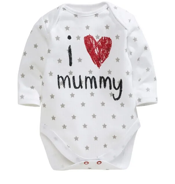 Hot Cute Newborn Toddler Baby Boys Girls Kids Romper Infant Baby I Love Daddy Mummy Body suit Jumpsuit Outfit Clothing Set 0-1Y
Hot Cute Newborn Toddler Baby Boys Girls Kids Romper Infant Baby I Love Daddy Mummy Body suit Jumpsuit Outfit Clothing Set 0-1Y