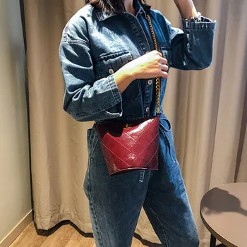 Hot Selling Women Mini Crossbody Bucket Bag Lady Quilted PU Leather Shoulder Bags -B5
Hot Selling Women Mini Crossbody Bucket Bag Lady Quilted PU Leather Shoulder Bags -B5