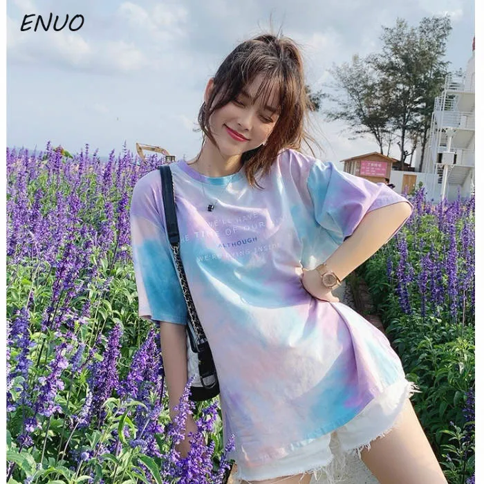 2019 Summer Women Fashion Bloom Casual Sweet Simple Letter Patte Round Neck Multicolor Short Sleeves Creative T-shirt
2019 Summer Women Fashion Bloom Casual Sweet Simple Letter Patte Round Neck Multicolor Short Sleeves Creative T-shirt