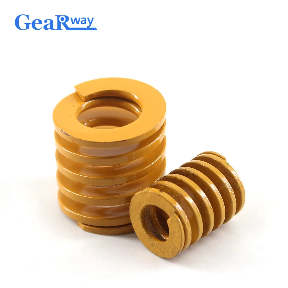 Gearway Yellow Compression Spring TF50x50/50x55/50x60/50x70/50x75mm Lightest Loading Spiral Stamping Compression Die Spring
Gearway Yellow Compression Spring TF50x50/50x55/50x60/50x70/50x75mm Lightest Loading Spiral Stamping Compression Die Spring