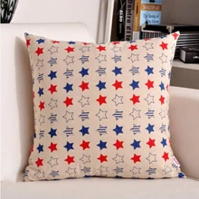 YMQY cushion cover pillow case star tower cotton linen livingroom bedroom home hotel office hospital flash deal free shipping