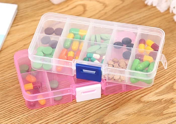 Plastic Frame Transparent Boxes Portable Mini 10 Classification Receive Arrange Medicine Week Jewelry Box Medicina Container
Plastic Frame Transparent Boxes Portable Mini 10 Classification Receive Arrange Medicine Week Jewelry Box Medicina Container