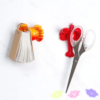 Punch Free Resin Shrimp Crab Socket Head Hook Wall Decorations Power Cord Finishing Storage Rack Cloth Towel Key Hook Hat Hanger
Punch Free Resin Shrimp Crab Socket Head Hook Wall Decorations Power Cord Finishing Storage Rack Cloth Towel Key Hook Hat Hanger