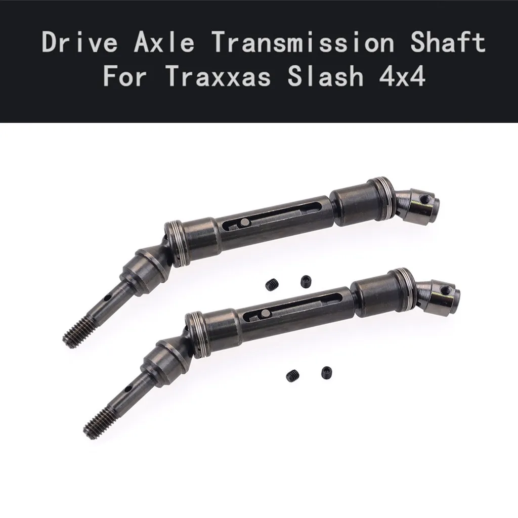 Remote control car accessories 2PCS Drive Axle Front Transmission Shaft Part For 1/10 RC Car Traxxas Slash 4x4 6.20
Remote control car accessories 2PCS Drive Axle Front Transmission Shaft Part For 1/10 RC Car Traxxas Slash 4x4 6.20
