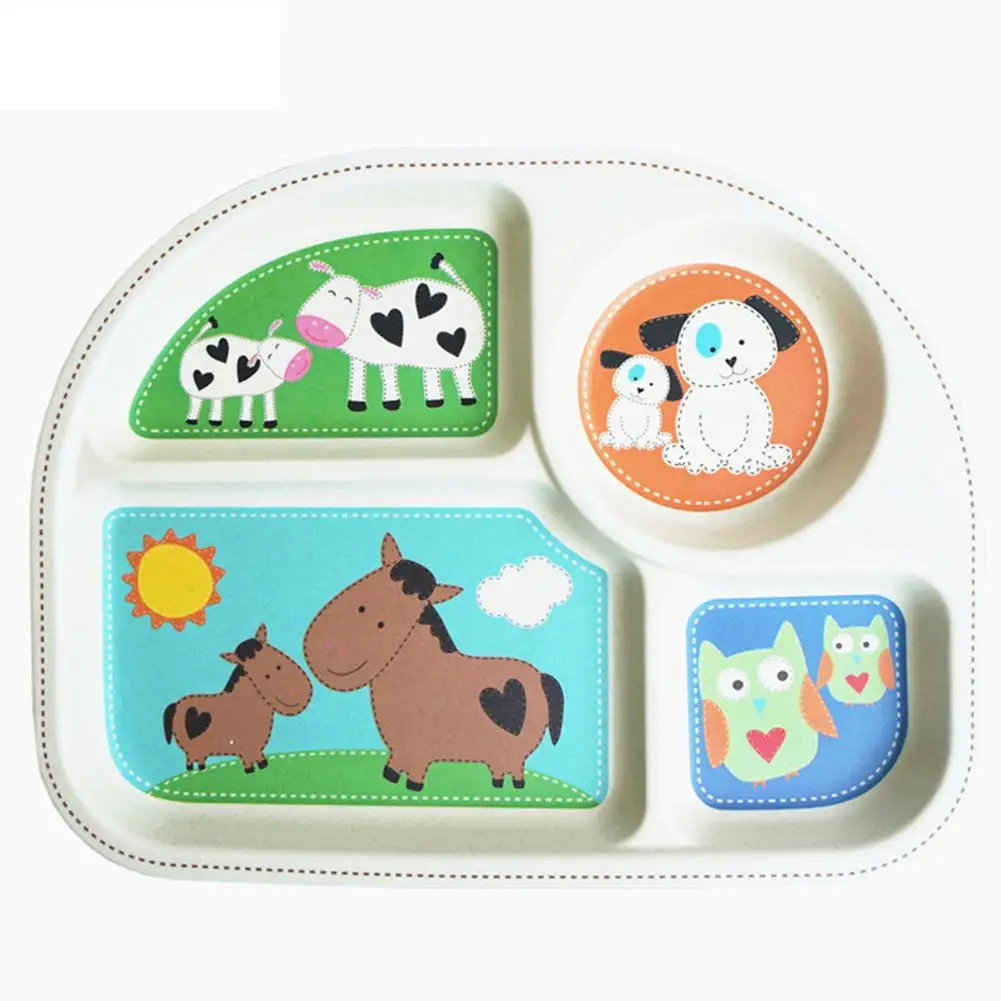 Eco-friendly Bamboo Fiber Baby Plate Dishes Asymmetric 4 Slots Children Tableware Dishes Dinnerware Child Training Dinner Plate
Eco-friendly Bamboo Fiber Baby Plate Dishes Asymmetric 4 Slots Children Tableware Dishes Dinnerware Child Training Dinner Plate