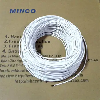 Minco Heat New Infrared 6K Carbon Fiber Conductor Cable 80 Ohm/m Silicone Rubber Insulated Heating Wire
Minco Heat New Infrared 6K Carbon Fiber Conductor Cable 80 Ohm/m Silicone Rubber Insulated Heating Wire