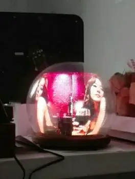 Rotation POV,Ball display 200 mm, 120 LEDS full-color pov animation POV DIY programming rotary screen advertising, birthday gift
Rotation POV,Ball display 200 mm, 120 LEDS full-color pov animation POV DIY programming rotary screen advertising, birthday gift