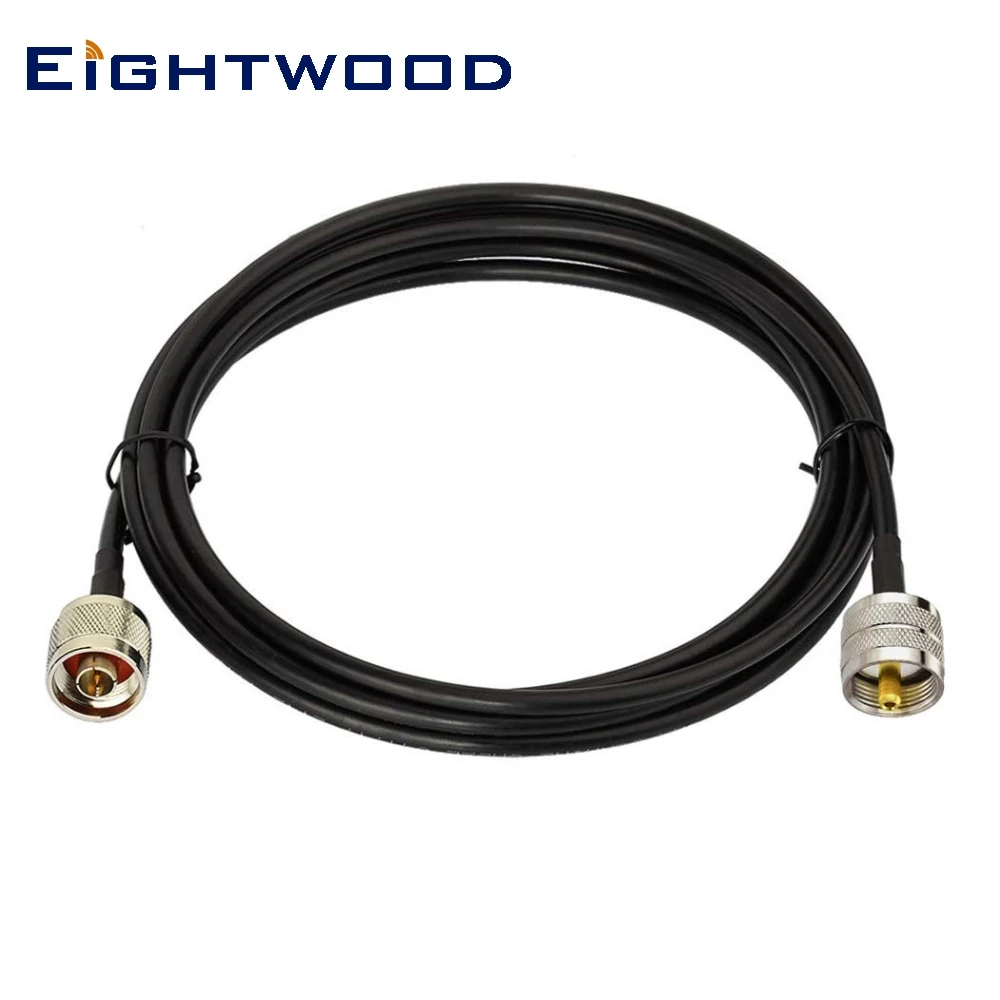 N Male to UHF PL-259 Male RG58 10ft Cable for CB/Ham/Two Way/Amateur Radio Mobile FM Transceiver SWR Analyzer Arrester Amplifier
N Male to UHF PL-259 Male RG58 10ft Cable for CB/Ham/Two Way/Amateur Radio Mobile FM Transceiver SWR Analyzer Arrester Amplifier