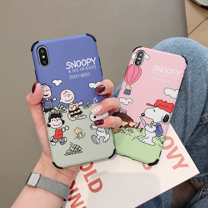 Maosenguoji funny cute cartoon dog snopys family Fashion Anti-drop Mobile Phone Case for iphone 6 6s 7 8 plus X XR XS MAX cover
Maosenguoji funny cute cartoon dog snopys family Fashion Anti-drop Mobile Phone Case for iphone 6 6s 7 8 plus X XR XS MAX cover