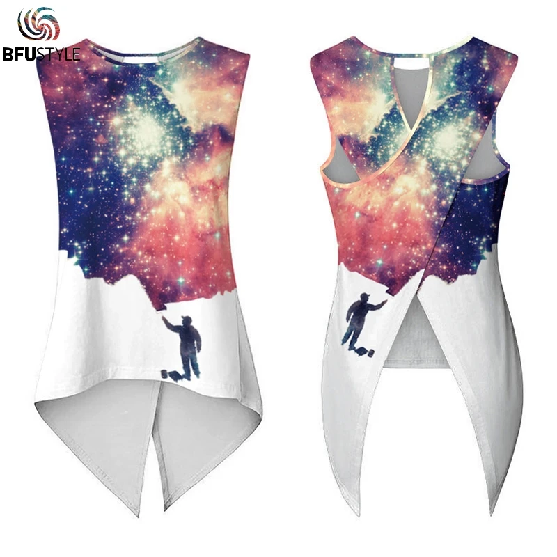 Men Clothes 2019 Fitness Tank Tops Longer In The Rear Galaxy Printed Space Character Creative Mens Tank Tops
Men Clothes 2019 Fitness Tank Tops Longer In The Rear Galaxy Printed Space Character Creative Mens Tank Tops
