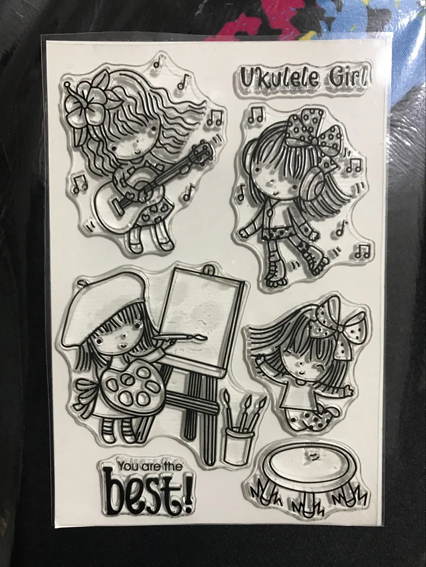 Your best girl stamp Clear Stamp for Scrapbooking Transparent Silicone Rubber DIY Photo Album Decor K906
Your best girl stamp Clear Stamp for Scrapbooking Transparent Silicone Rubber DIY Photo Album Decor K906
