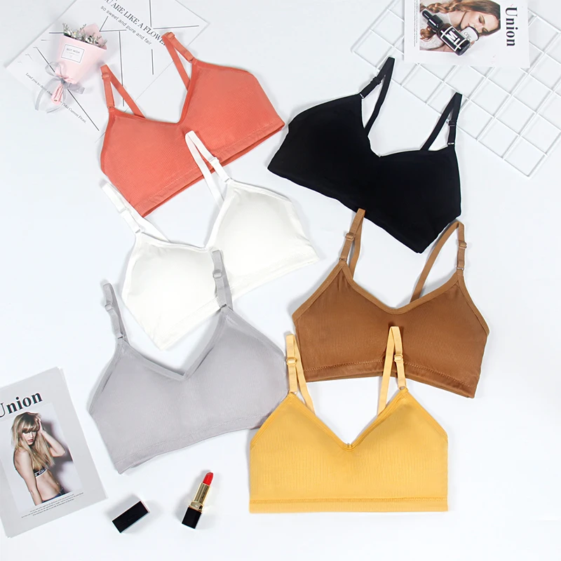 CMENIN Sexy Bra Women Push Up Bras Cotton Solid Bralet 6 Colors Push Up Wireless Bras For Women Lingerie Strapless B0117
CMENIN Sexy Bra Women Push Up Bras Cotton Solid Bralet 6 Colors Push Up Wireless Bras For Women Lingerie Strapless B0117