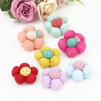 Wholesale 50PCS Polka Dots Spring Flowers Fabric Florl Doll Patch Sticker Button Fit for Girls Hair Jewelry Clips Headband Decor 
Wholesale 50PCS Polka Dots Spring Flowers Fabric Florl Doll Patch Sticker Button Fit for Girls Hair Jewelry Clips Headband Decor