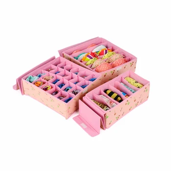 Set Of 3 Underwear Organizer For Woman Bra Sorting Storage Box Drawer Divider Kit Home Non-woven Closet Accessories
Set Of 3 Underwear Organizer For Woman Bra Sorting Storage Box Drawer Divider Kit Home Non-woven Closet Accessories